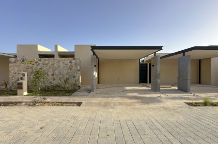 Casa en Renta de un piso con 2 habitaciones y alberca en Conkal - 20